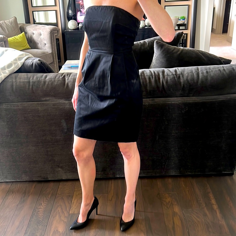 Express strapless dress